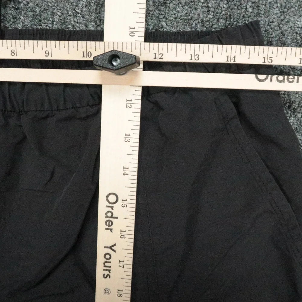 Alo Yoga Pants Womens Medium Black High Waist Zip It Jogger Athletic Cargo Woven